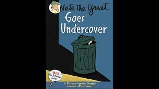 Nate the Great #3   Goes Under Cover 내용 설명