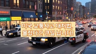 미국에서 갑자기 사고를 당했다면? 당황하지 말고 이렇게 대처하세요!